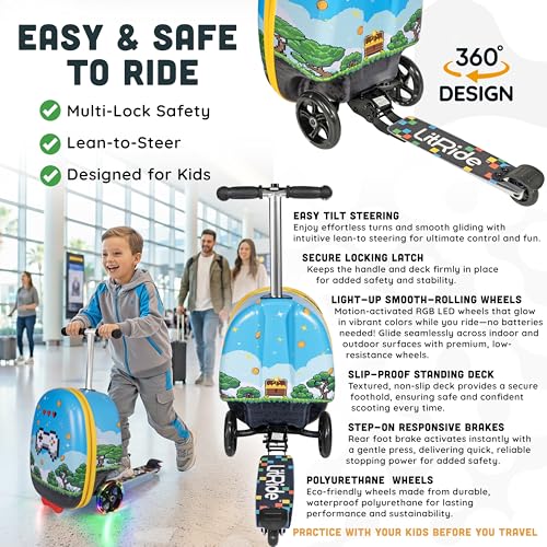LitRide Hardshell Scooter Luggage