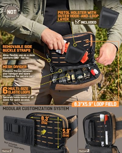 Image of Tactical CCW Fanny Pack for EDC Gear