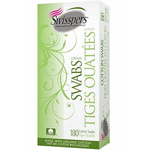 Swisspers Swabs Cotton, 180 each