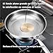 Genérico Sartén De Titanio Martillada Pro Con Tapa Imagen de Genérico Sartén De Titanio Martillada Pro Con Tapa