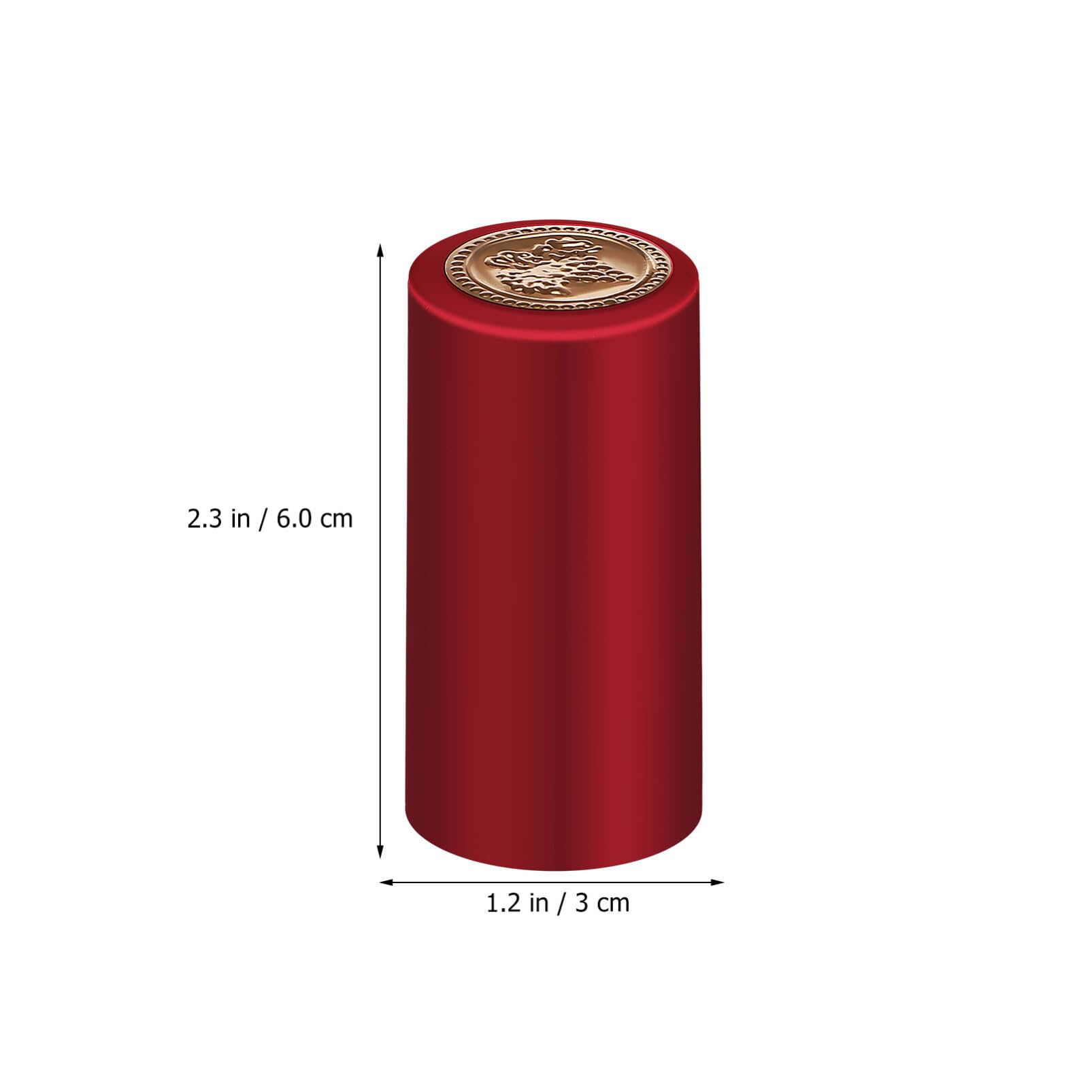NUOBESTY 150pcs PVC Heat Shrink Capsules, 3 Colors Wine Shrink Wine Bottle Shrink Caps Wine Bottle Corks Capsules Bottle Shrink Top Cover for Wine Cellars Home