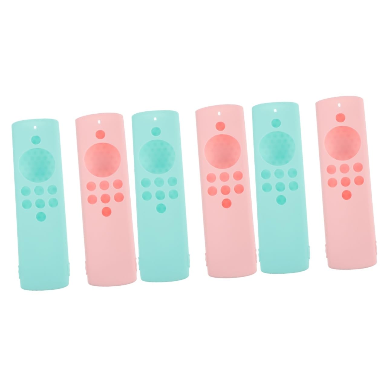 jojofuny 6pezzi Custodia Protettiva Per Telecomando Tv Silicone Compatibile Stick Colori e Protezione Antisgocciolamento e Antiurto Per Telecomandi