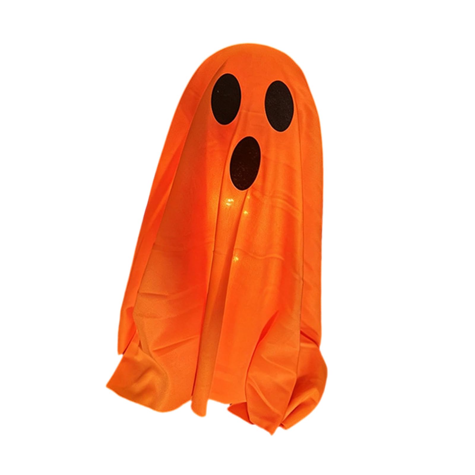 JSGHGDF LED Light Up Specter Figure Halloween Decoration for Desktop and Party Supplies Soft Fabric Ornament Halloween Manifestation Decoration