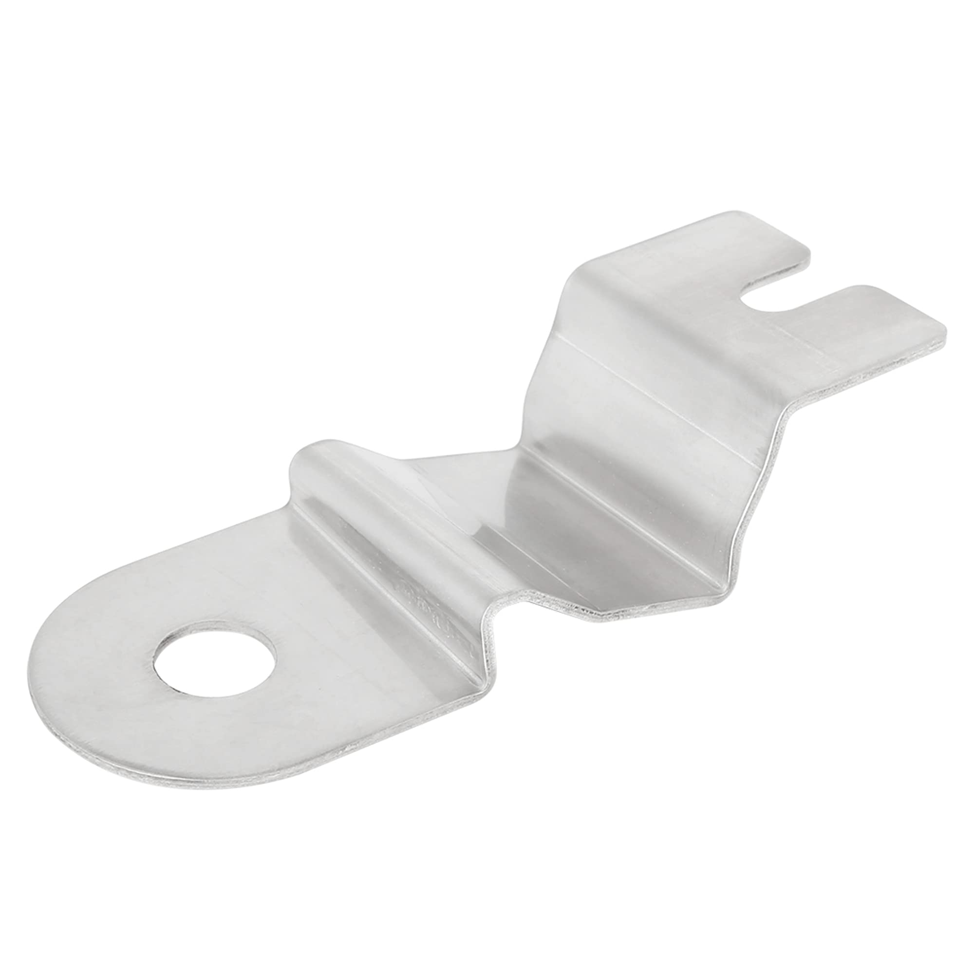 X AUTOHAUX Support De Montage D'Antenne pour Ford Ranger PX 1pc | Acier Inoxydable, Ton Argent, 16.5mm, 2mm, 13.6x5.1x3cm, Facile À Installer, Pour Montage Antenne
