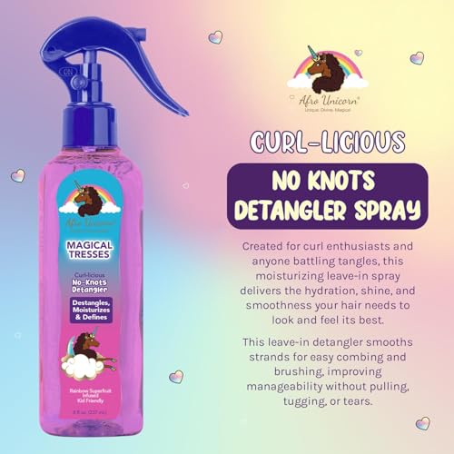 Spray Desenredante Curlicious No Knots 8oz - Pack de 3 miniatura 2