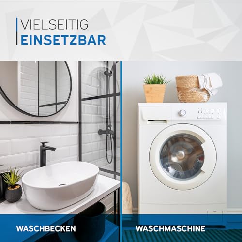 kör4u Design Eckventil 1/2 x 3/8 Zoll, schwarz matt, eckiges Wasserabsperrventil, Schnellverschluss, für Bad & Küche, inkl. Rosette