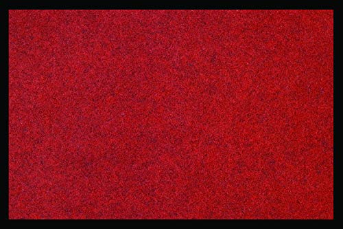 ID Mat Prima Rouge, Fibres Synthétiques, 40x60x0,5 cm