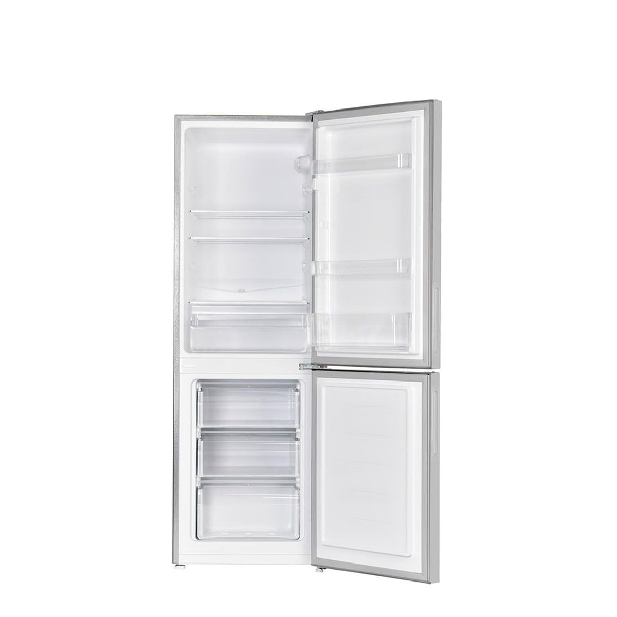 FrigeluX Réfrigérateur Combiné Gris RC168SE 157L