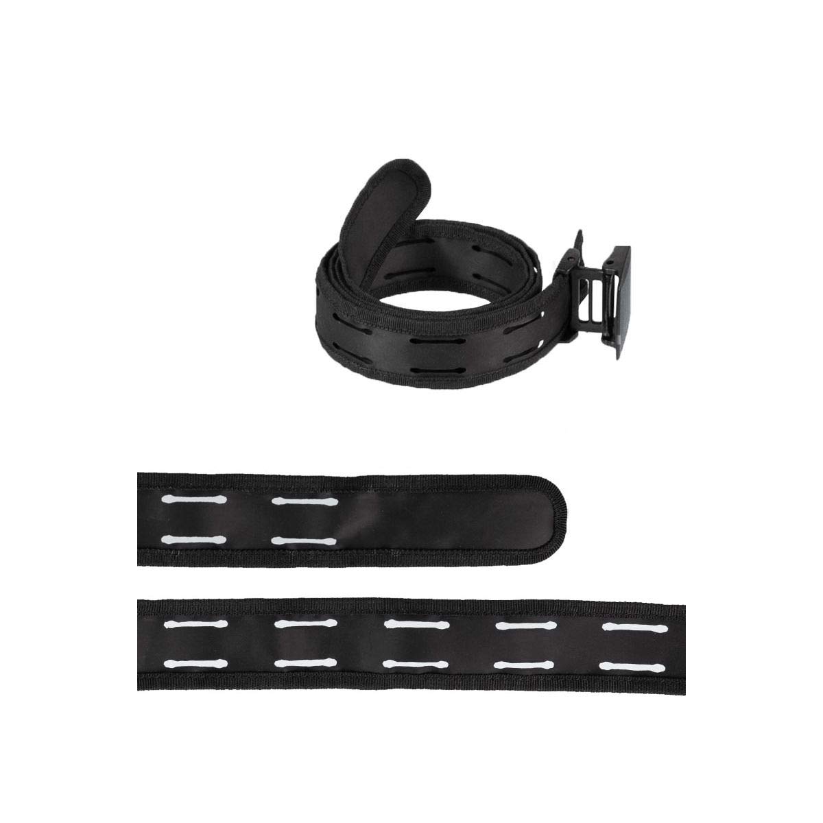 Mil-Tec Unisex Quick Release Belt, Black, Einheitsgröße