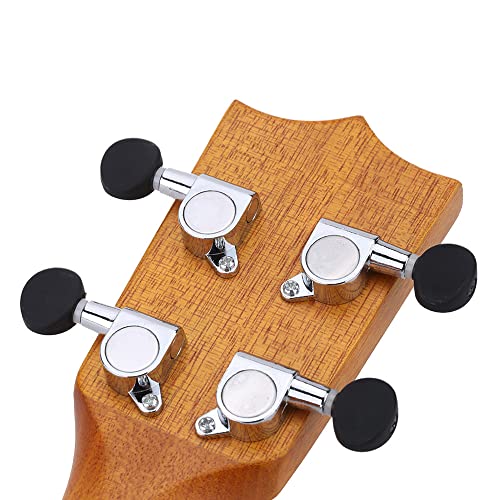 Btuty 24 pouces Cutaway Ukulélé Hawaii Guitar Instrument LED EQ Koa/contreplaqué Cowry Shell Brims/OX Bone Saddle / 4… - Les Beatles, Paul McCartney, John Lennon, RIngo Starr, George Harrison Btuty 24 pouces Cutaway Ukulélé Hawaii Guitar Instrument LED EQ Koa/contreplaqué Cowry Shell Brims/OX Bone Saddle / 4… – Image 4