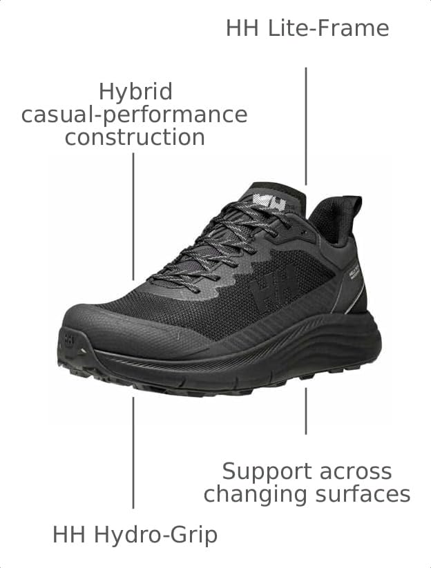 Image of Helly-Hansen Stega HT Men's Waterproof Trail Running Shoe - Durable Outdoor Sports Footwear for All-Terrain Adventures