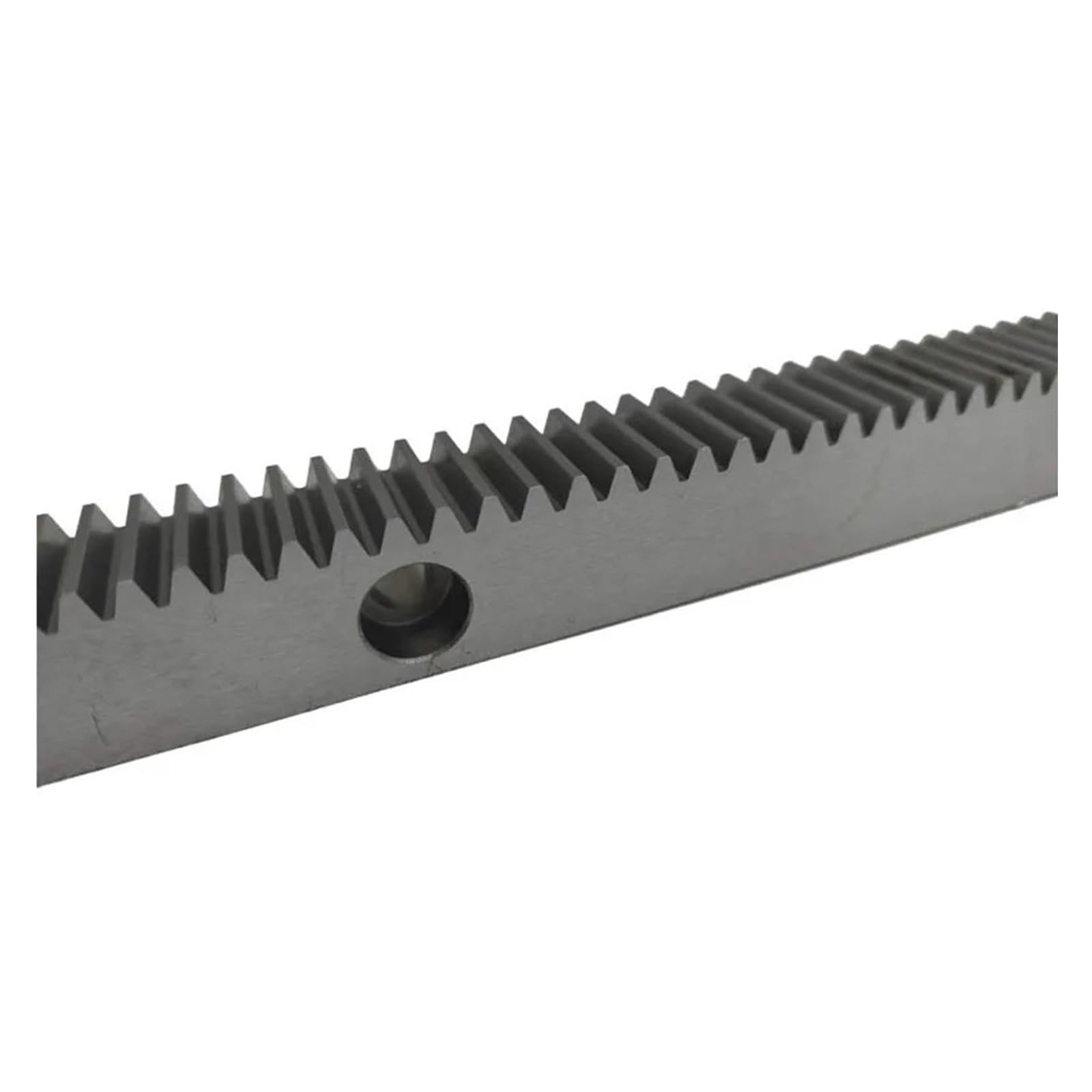 Cremallera de engranajes externa 1Mod de 500 mm for perfil de aluminio con ranura en V - Diseño de dientes rectos de precisión