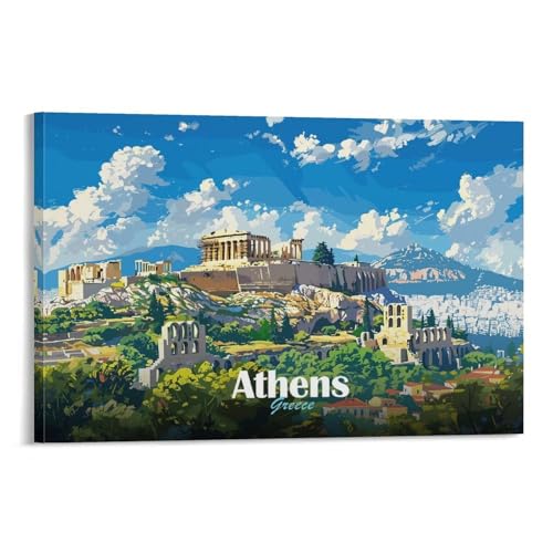 Tableaux sur toile Grèce et Athènes pour sublimer les souvenirs de famille