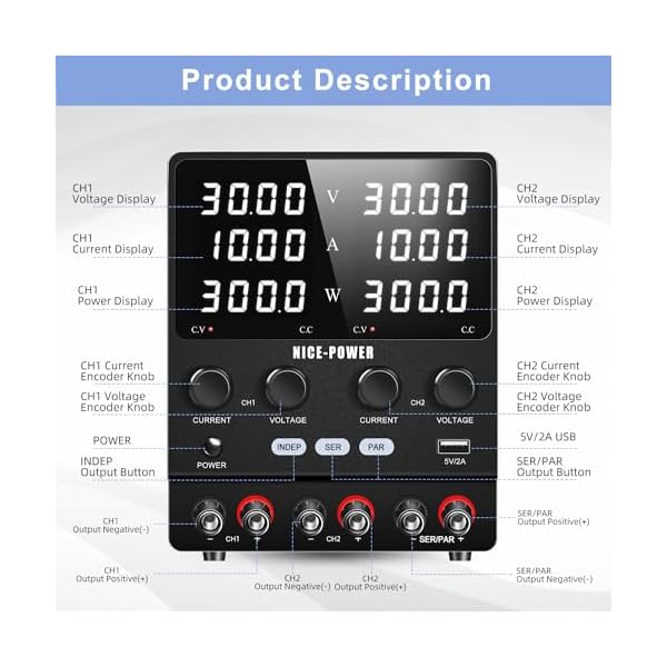 NICE-POWER-Dual-DC-Power-Supply-Variable-30V-10A-Adjustable-Switching-Regulated-Series-60V-10A-Parallel-30V-20A-High-Precision-5V2A-USB-Port-Bench-Lab-Power-Supplies NICE-POWER-Dual-DC-Power-Supply-Variable-30V-10A-Adjustable-Switching-Regulated-Series-60V-10A-Parallel-30V-20A-High-Precision-5V2A-USB-Port-Bench-Lab-Power-Supplies