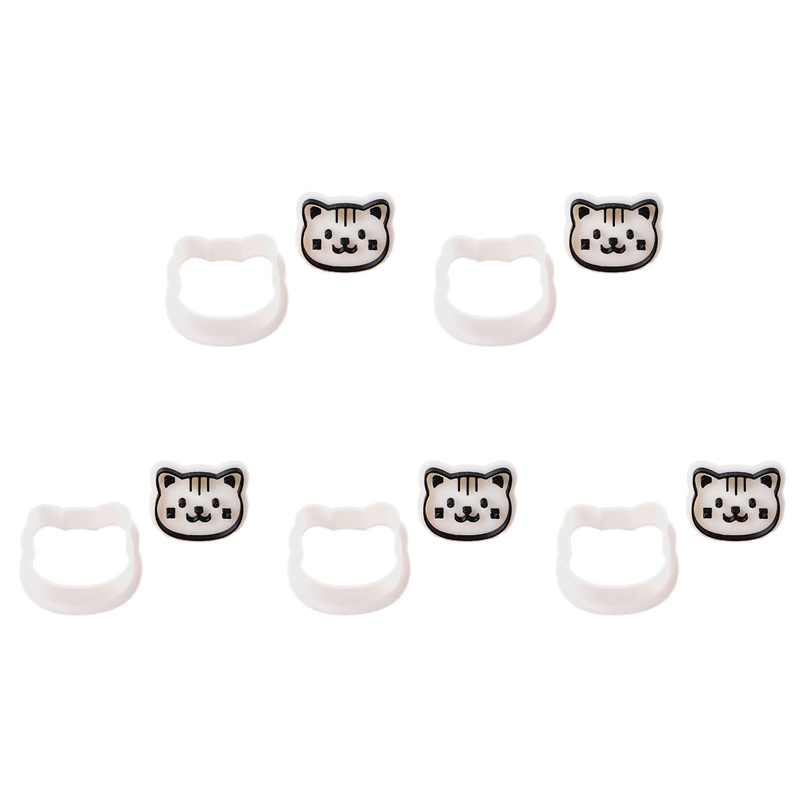 Tsophreniq Lovely Shape Sugarcraft Biscuits Molds Lovely Animal Fondant Cookie Stamp for Baking Enthusiasts and Home Cooks Kids Baking Tool