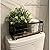 HUA HUALINK Metal Wire Storage Basket Bin for Toilet Paper, Coffee Pod cups, Towel, Shampoo, Toilet Tank Tray Decor Box, Kitchen basket for Countertop Cabinet, Bathroom Organizer- Black