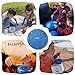 The Balmy Drum - 8 Note 6 Inch Steel Tongue Drum, Steel Drum Instrument, Drums For Children and Adults, Balmy Drum Set for Kids with Music Book, Handpan, Mallet and Carry Bag (Blue)