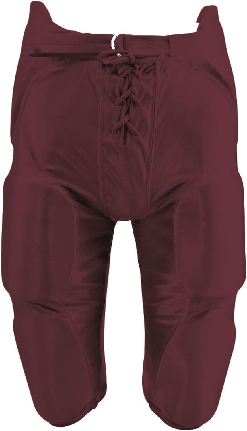 MARTIN Adult Football Pants, 3X, Maroon