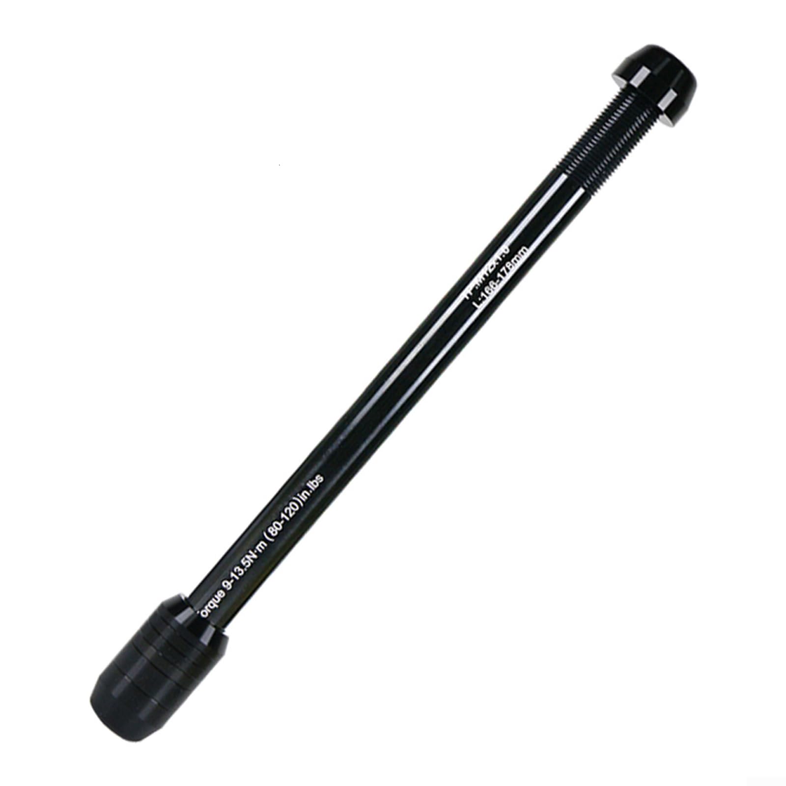 Perno passante sgancio rapido 12 x 142-148 mm P1.5/P1.75/P1.0 lega alluminio nero per bici da strada mountain bike