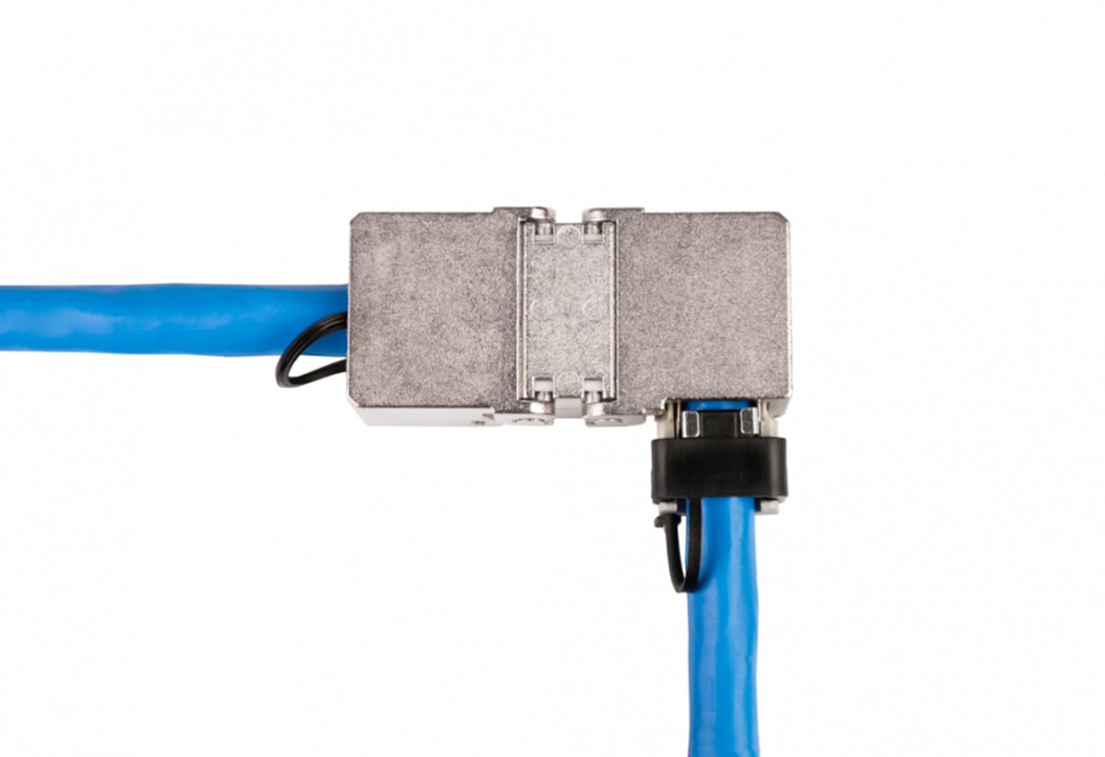 BTR Cable Connector Class EA Cat.6A 270°, Silber - Image 2