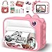 Ushining Sofortbildkamera für Kinder, Kinderkamera 10X Zoom 2,4 Zoll Bildschirm 1080P Digitalkamera Videokamera Kinder mit 32GB TF Karte 3 Rollen Druckpapier 5 Farbstift, Geschenk-Version (Rosa) Digitalkamera günstig Kaufen-Ushining Sofortbildkamera für Kinder, Kinderkamera 10X Zoom 2,4 Zoll Bildschirm 1080P Digitalkamera Videokamera Kinder mit 32GB TF Karte 3 Rollen Druckpapier 5 Farbstift, Geschenk-Version (Rosa)