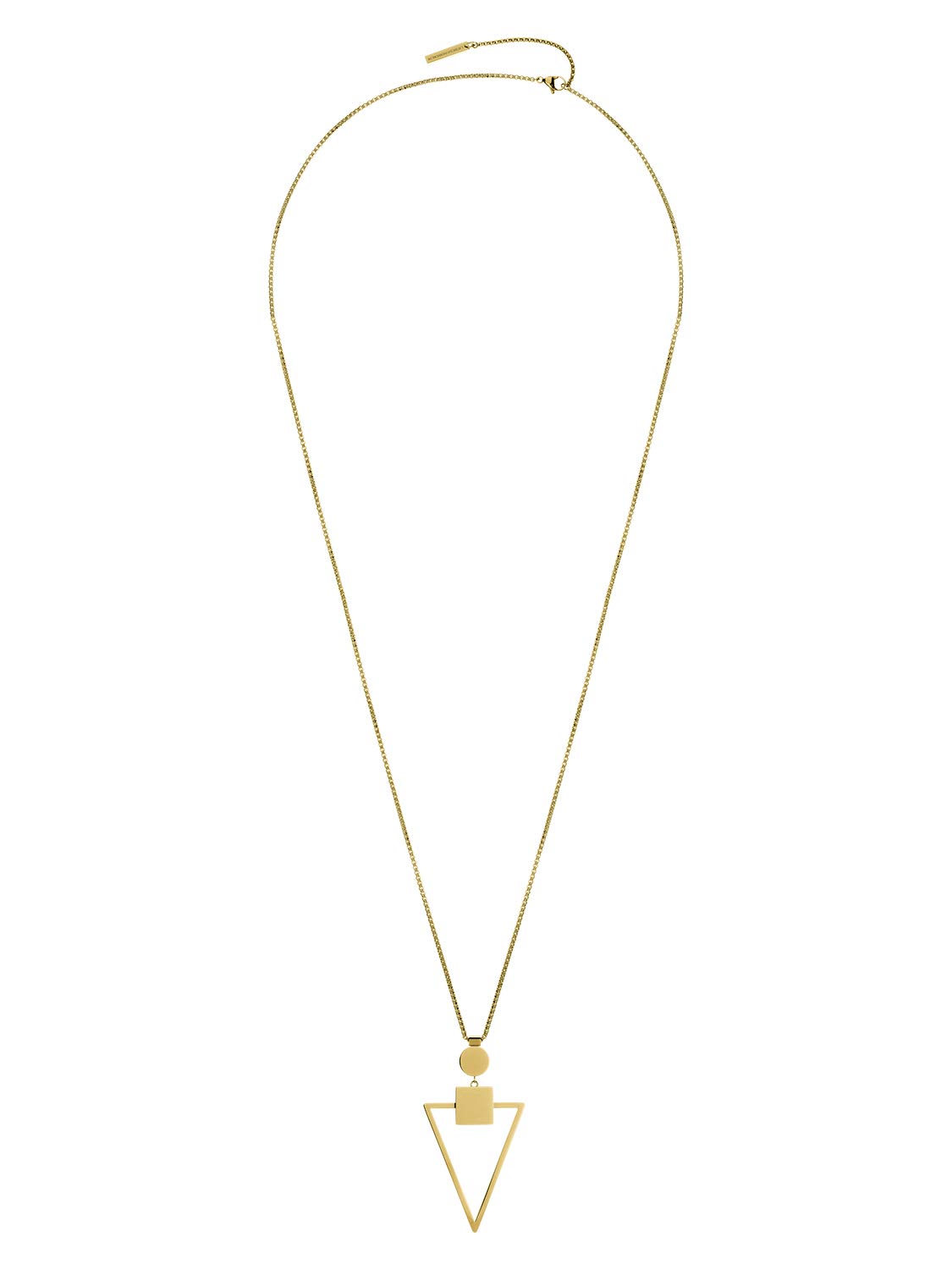 LIEBESKIND BERLIN Damen-Ketten mit Anhänger & Anhänger Edelstahl LJ-0284-N-80, gold