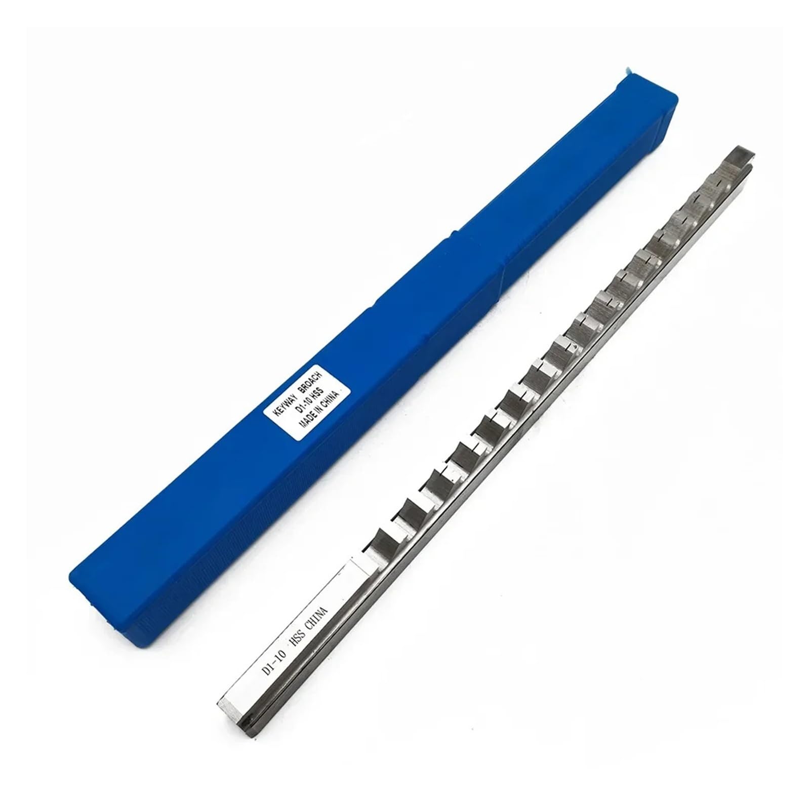Broccia per chiavetta 2-18 mm A1/B1/C1/D1/E1 Tipo a Spinta, Misure metriche, in Acciaio rapido, Utensili per chiavetta per tornio CNC (A1-3 mm)