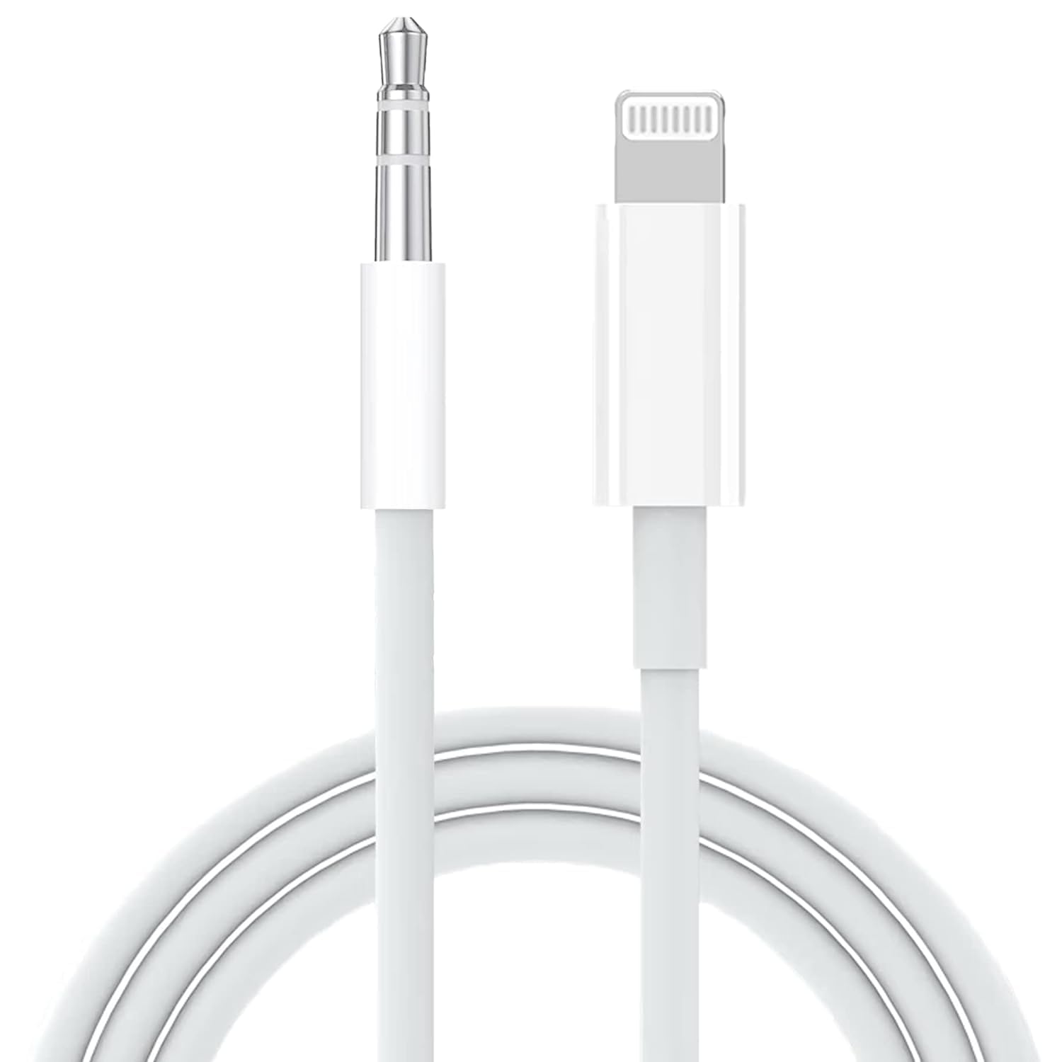 CASOSHIELD Cable Compatible with iPhone Aux Cord for Car Stereo, Lightning to 3.5mm Audio Cable for iPhone 13 12 11 XS XR X SE2 8 7 to Car Stereo/Home Stereo/Speaker/Headphone, White (B0D17FCBRV) Amazon Price History, Amazon Price Tracker