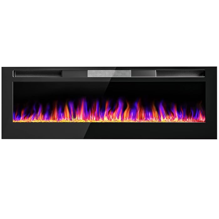 Buy 36" Inch Electric Fireplace inWall Recessed and Wall Mounted