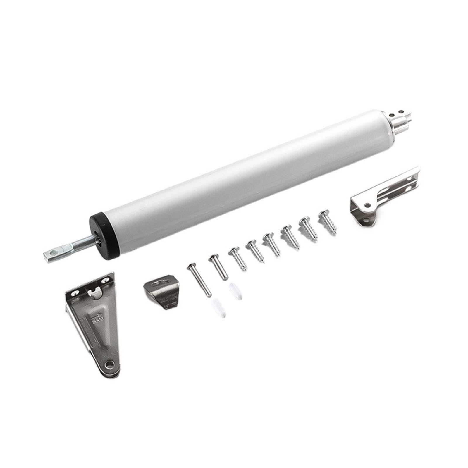 BHYTAF Automatic Door Closer Door Closer 100 Degrees Adjustable Simple Door Closer Within The Positioning Stop Buffer Furniture Hardware Automatic Door Soft Closer Door Opener(Color:OneColor)