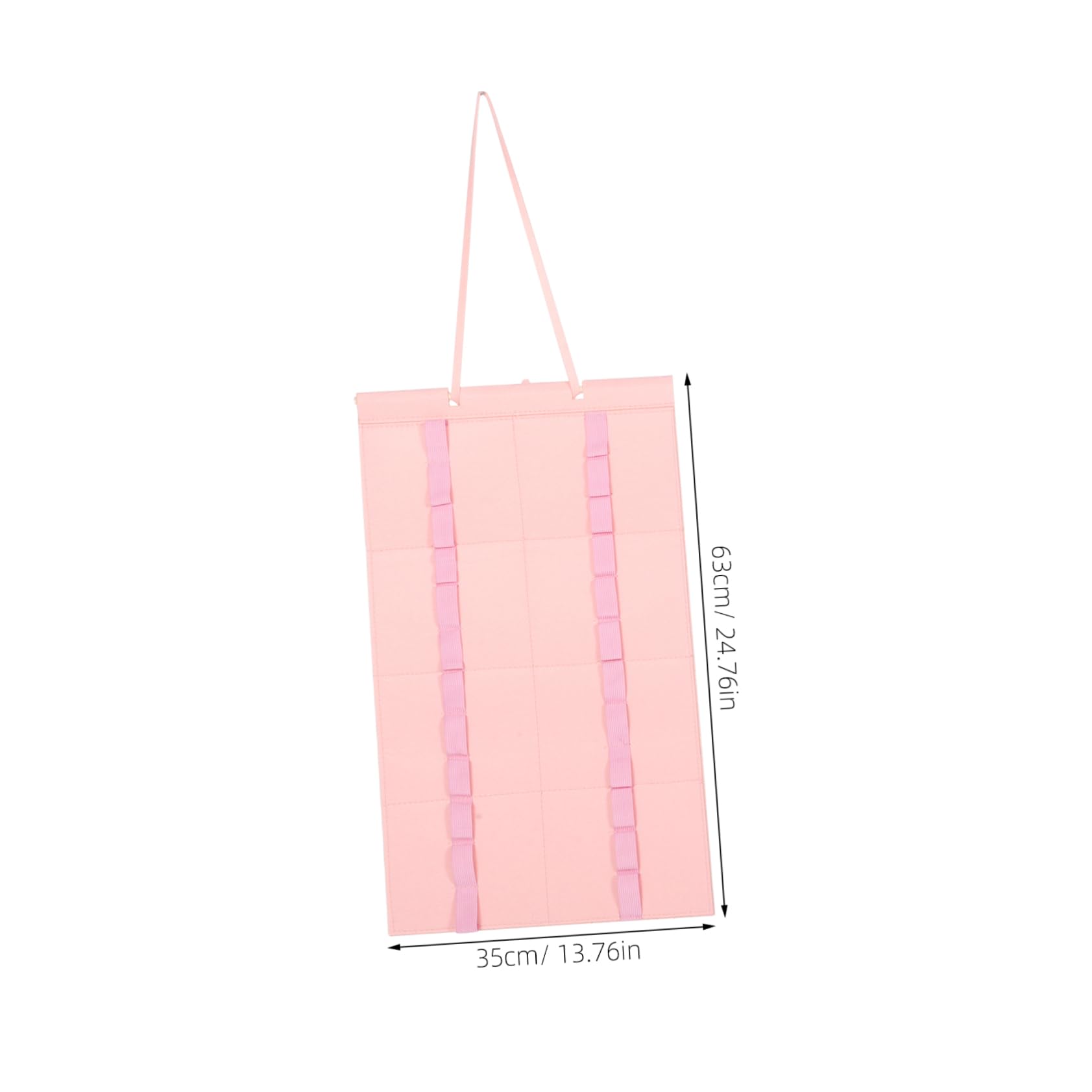 HANABASS Karate Belt Display Stand 12 Belts Holder Felt Material Wall Mount Organizer