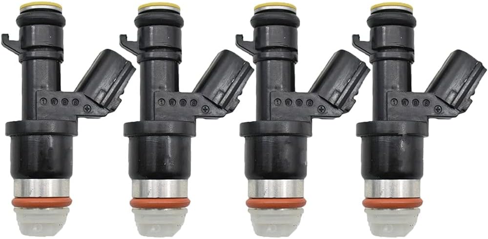 16450-R40-A01 16450R40A01 4PCS Fuel Injector Nozzle Compatible with Hond-a Accor-d Civic CR-V Acur-a ILX TSX