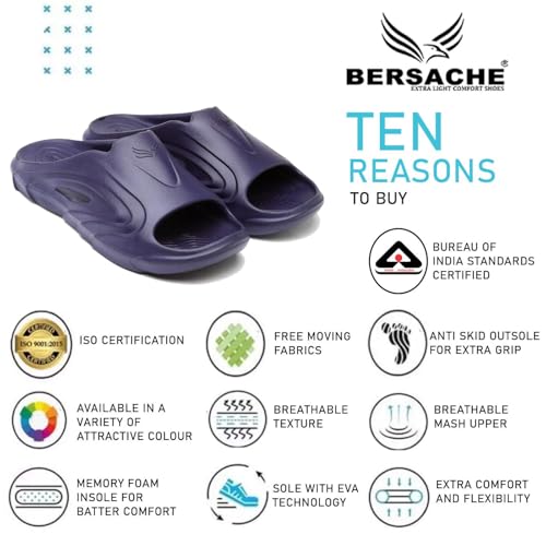 Image of BERSACHE Extra Soft Classic Casual with Regular wear with Ultra Soft & Flexibility Technology Clog for Men's & Boy's