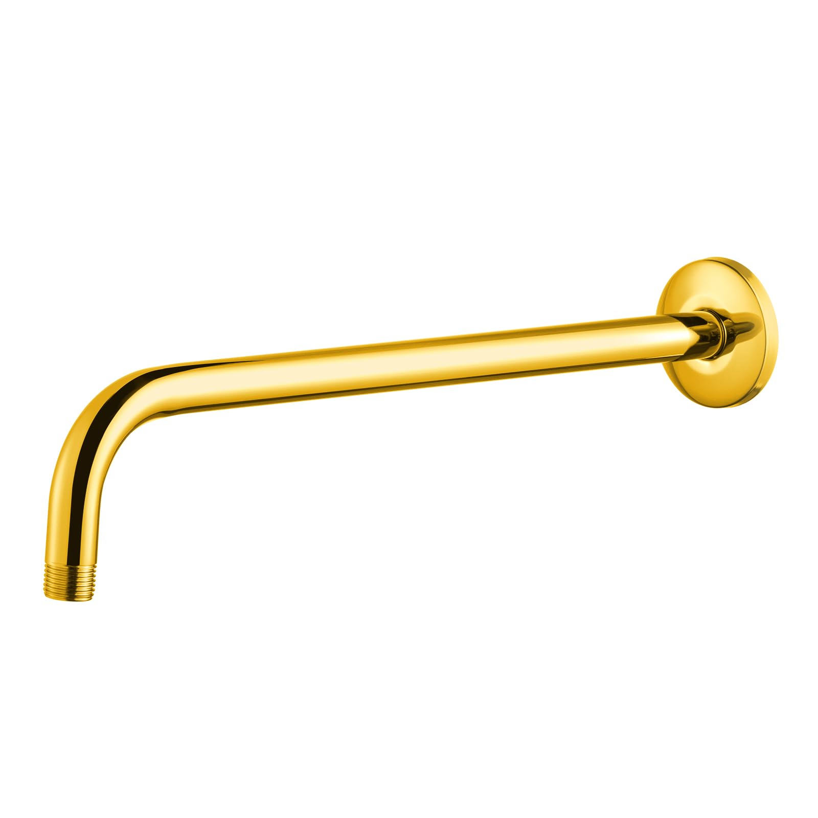 Matte Black Shower Arm - 6 Inch Wall Mount -9