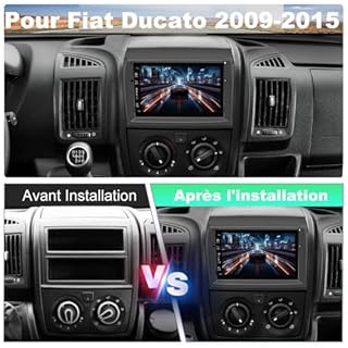 AWESAFE Autoradio Android 13 pour Peugeot Boxer II/Citroën Jumper II/Fiat Ducato【2Go+64Go】 avec CarPlay sans Fil/Android Auto, 7 Pouces écran Tactile avec Wi-FI/GPS/FM/RDS/DSP, Commandes au Volant