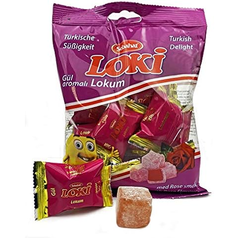 Turkish Delight - Rose - Lokum - SEBAHAT "Loki" [6 x 200g Bag] Cover