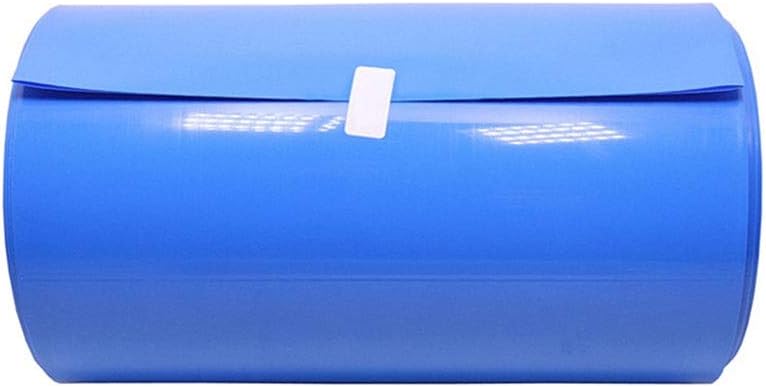 PVC Heat Shrink Tube 2M, for 18650 Shrinkable Tubing Protection Insulation Casing Heat Shrink Cable Sleeve(130mm)