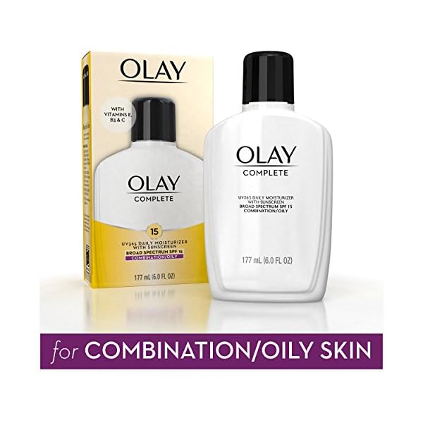 Face-Moisturizer-by-Olay-Complete-Lotion-All-Day-Face-Moisturizer-for-CombinationOily-Skin-with-SPF-15-6-Fl-Oz-Pack-of-2 Face Moisturizer by Olay Complete Lotion All Day Face Moisturizer for Combination/Oily Skin with SPF 15, 6 Fl Oz (Pack of 2)