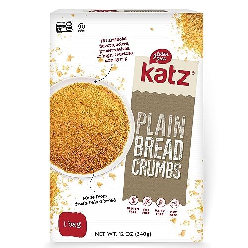 Katz Gluten Free Bread Crumbs Plain Unseasoned. Crispy