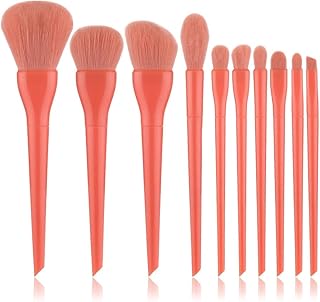 Juego de brochas de maquillaje de caramelo Fu...