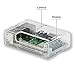 iUniker Raspberry Pi 3B+ Case - Transparent with Heatsink - Access to All Ports