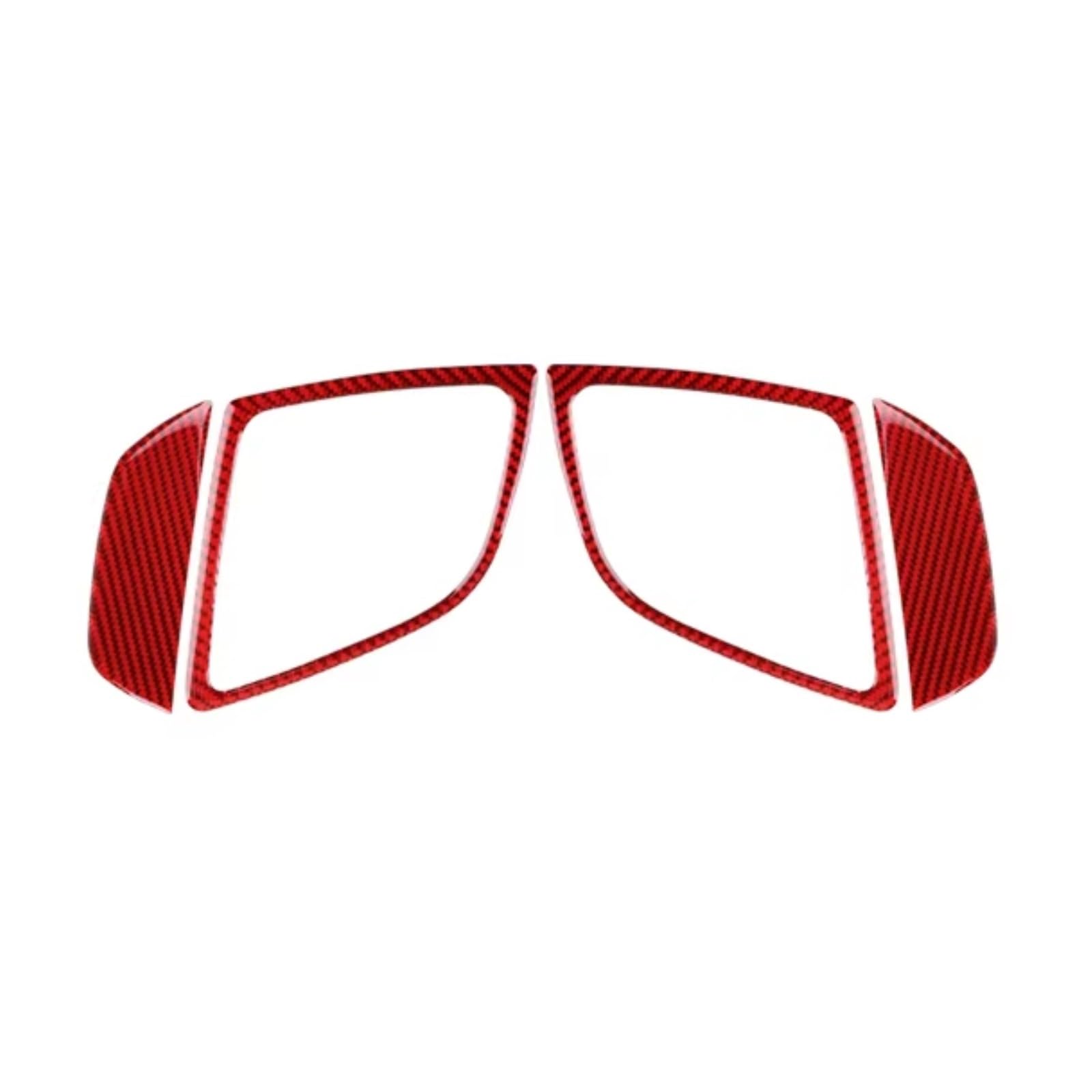 Yserfvx Red Decoration Auto Interior Interior Trim Stickers Center Console Side Air Outlet Lhd Rhd For Mazda