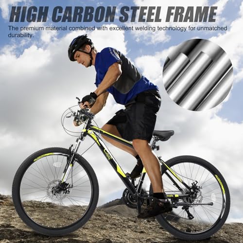 Ktaxon Mountain Bike 24/26/27.5 Inch Men & Women Mountain