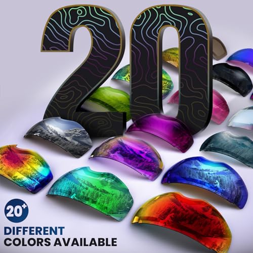 Image of OutdoorMaster Ski Goggles PRO - Frameless, Interchangeable Lens 100% UV400 Protection Snow Goggles for Men & Women (Polarized Blue VLT42%)