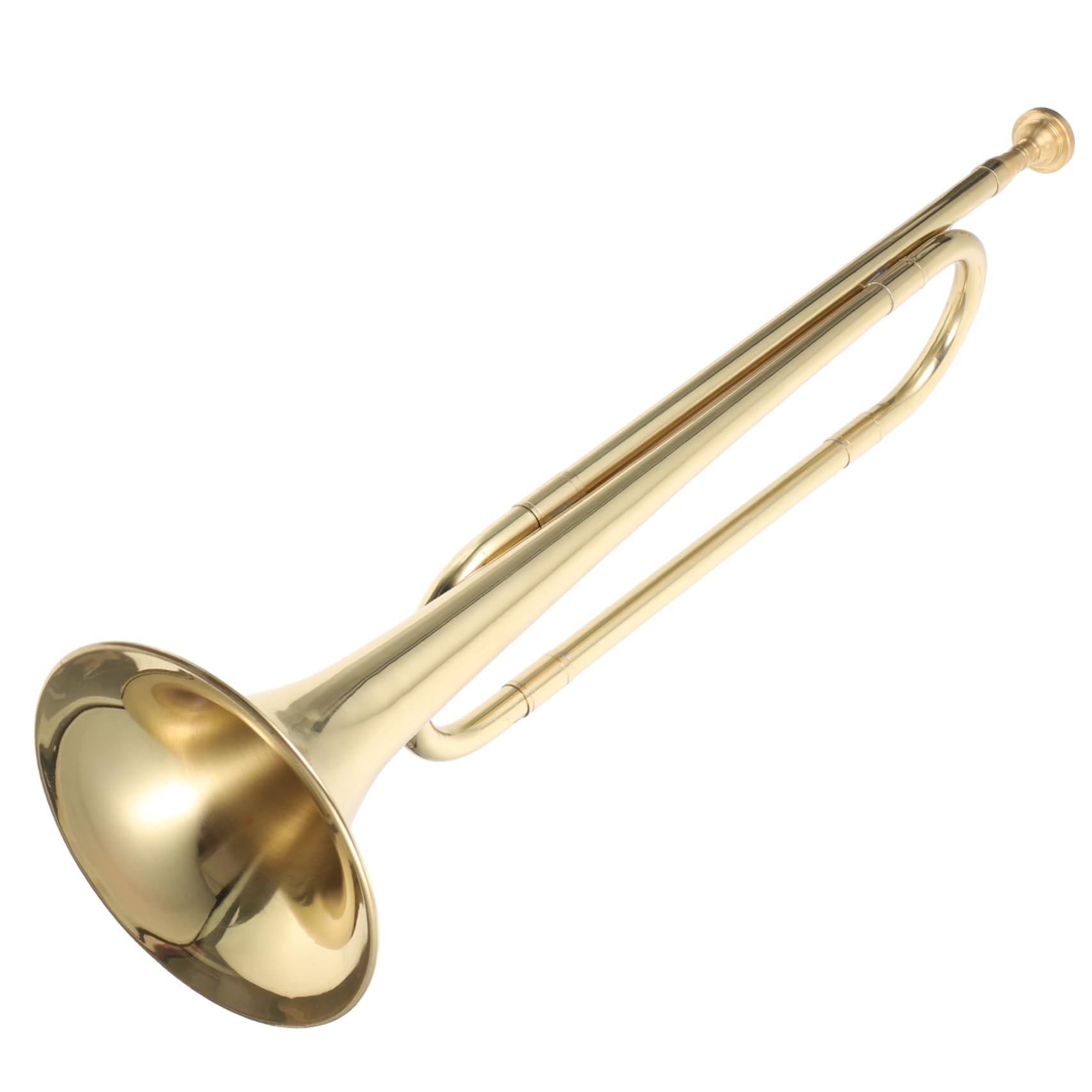Tromba Si Bemolle in Ottone Finitura Oro per Principianti da Palco