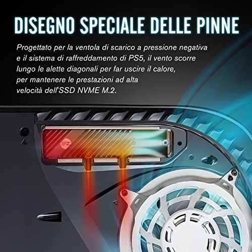 EZDIY-FAB M.2 2280 SSD Koeler, Dubbelzijdig Bruikbaar, High Performance SSD Koeler voor PCIE NVME M.2 SSD of SATA M.2… - Image 8