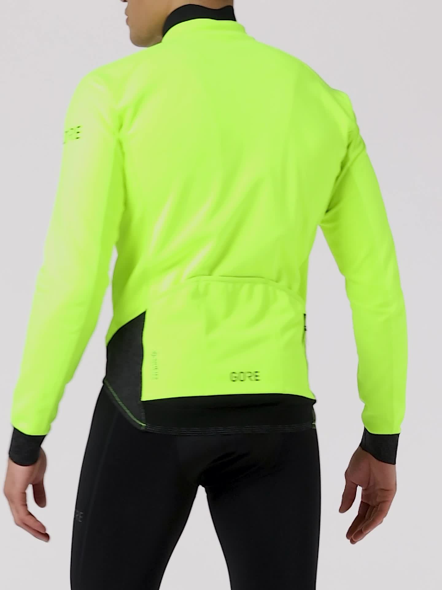 GORE WEAR Men's Thermo Cycling Jacket, C5, GORE-TEX INFINIUM, L