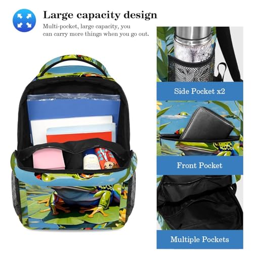 Sac à dos avec trousse à crayons grand volume ensemble multicolore ergonomique
