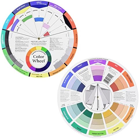 Ruota Dei Colori Portatile - 2 Pezzi Per Pittura, Trucco E Design - Foto 7