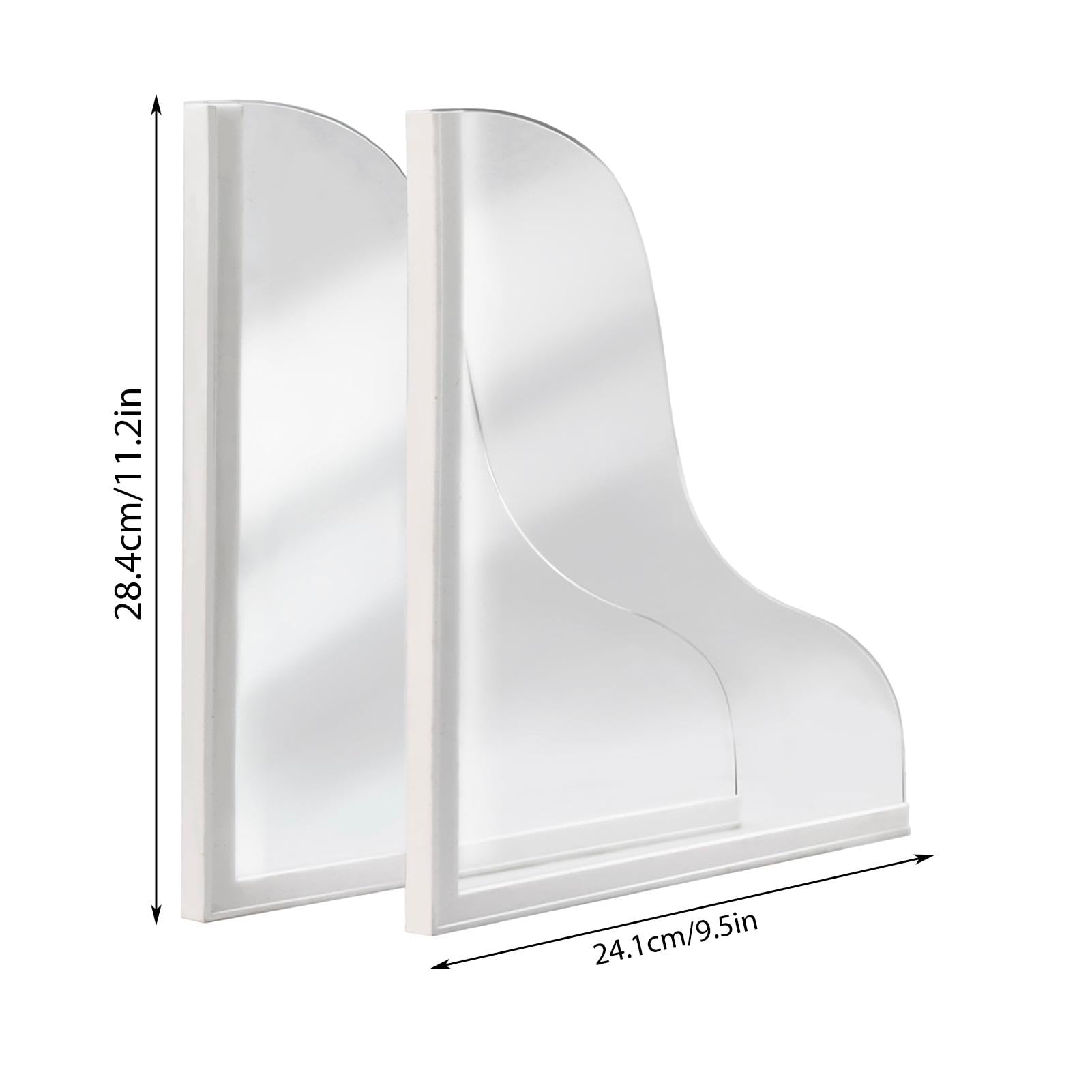 Protector de salpicaduras de bañera, 2 unidades, protector adhesivo para ducha, protector de ducha acrílico transparente | Protector de agua adhesivo transparente para ducha, protector de salpicaduras